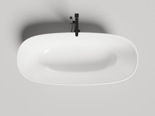 Ванна из искусственного камня Salini GRECA 104821MF 180х80 отдельностоящая овальная - фото 3